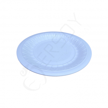 Yuvarlak Orta Köpük Tabak 100 Adet