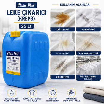 Clean Plus Leke Çıkarıcı (Kreps) 25 Lt.