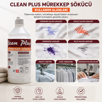 Clean Plus Mürekkep Sökücü 500 gr.