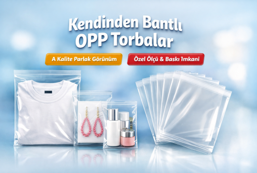 A Kalite Kendinden Bantlı OPP Torba Avantajları