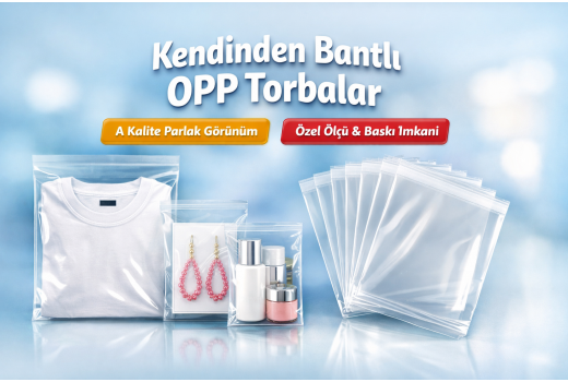 A Kalite Kendinden Bantlı OPP Torba Avantajları