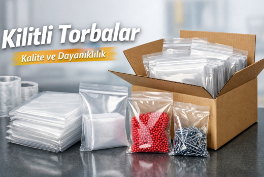 Kilitli Torbalar: Dayanıklı, Şeffaf ve Güvenilir Ambalaj Çözümü