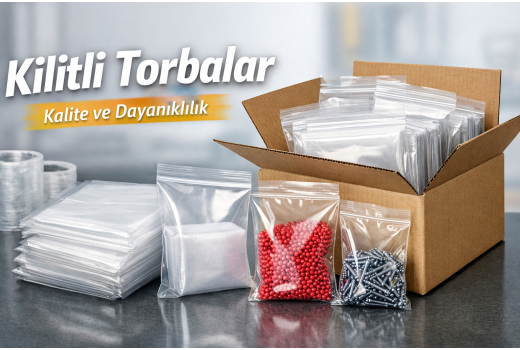 Kilitli Torbalar: Dayanıklı, Şeffaf ve Güvenilir Ambalaj Çözümü