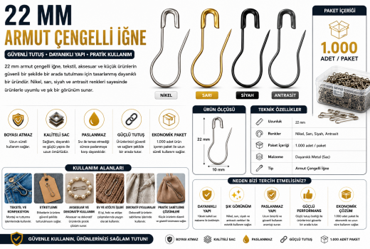 Armut Çengelli İğne Hakkında