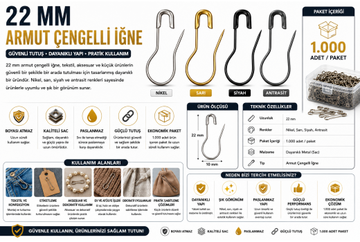 Armut Çengelli İğne Hakkında