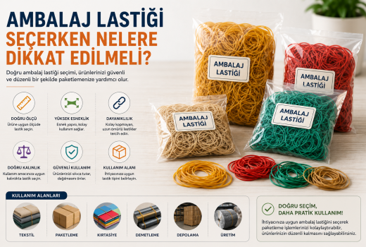 Ambalaj Lastiği Seçerken Nelere Dikkat Edilmeli?