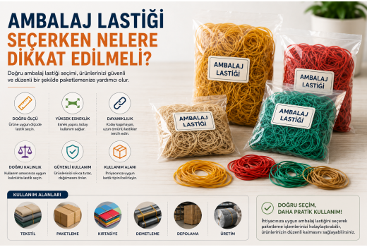Ambalaj Lastiği Seçerken Nelere Dikkat Edilmeli?