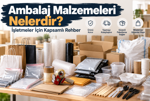 Ambalaj Malzemeleri Nelerdir? İşletmeler İçin Kapsamlı Rehber