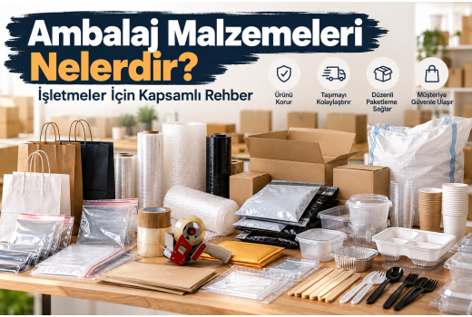 Ambalaj Malzemeleri Nelerdir? İşletmeler İçin Kapsamlı Rehber