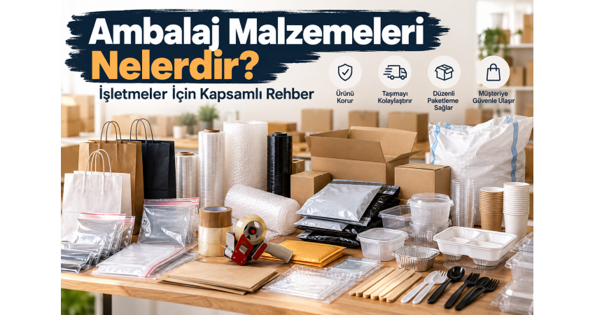 Ambalaj Malzemeleri Nelerdir? İşletmeler İçin Kapsamlı Rehber