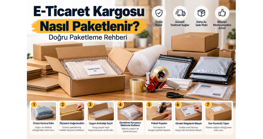 E-Ticaret Kargosu Nasıl Paketlenir?