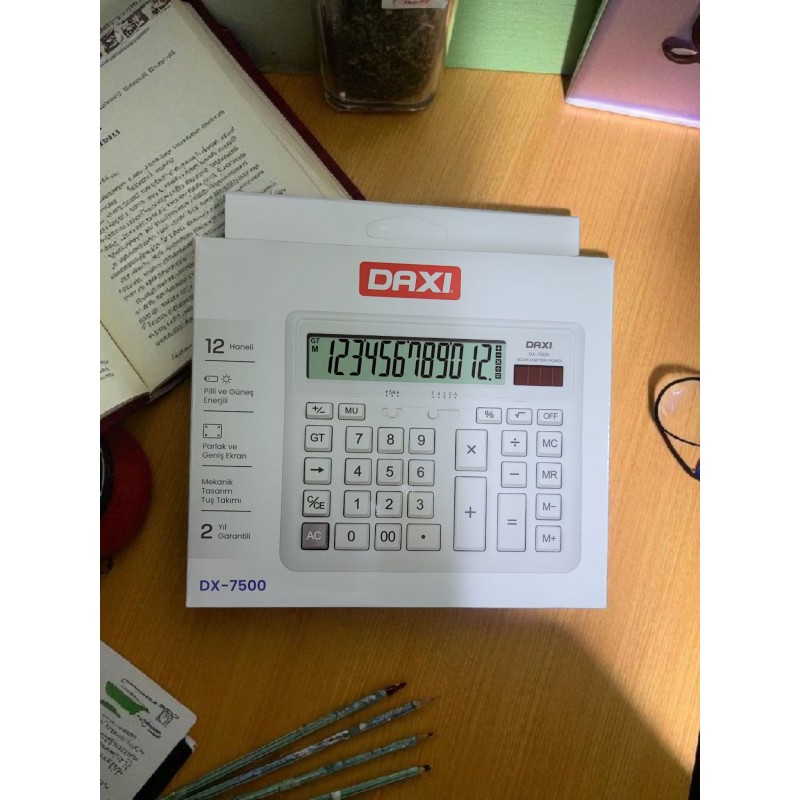 Daxi DX-7500 Hesap Makinesi Daxi DX-7500 Hesap Makinesi