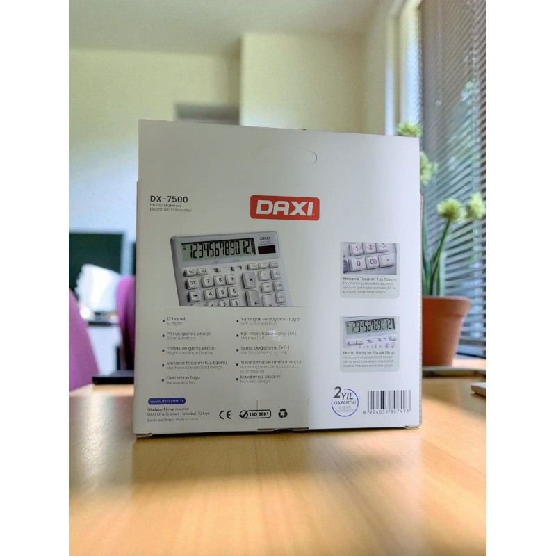 Daxi DX-7500 Hesap Makinesi Daxi DX-7500 Hesap Makinesi