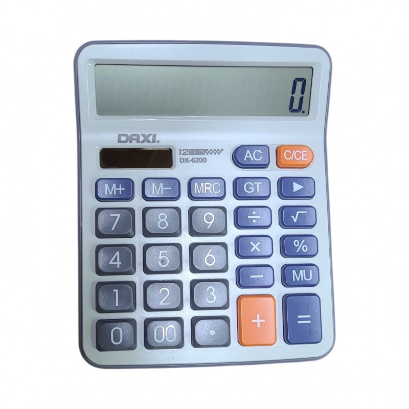 Daxi DX-6200 Hesap Makinesi Gri