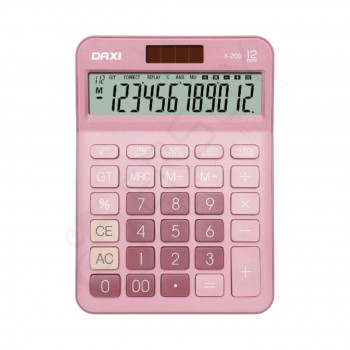 Daxi X-200 Hesap Makinesi Pembe