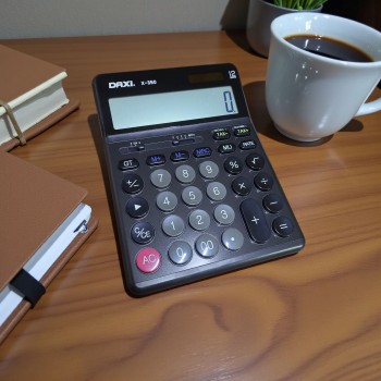 Daxi X-350 S Hesap Makinesi Siyah