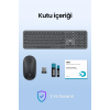Daxi MK250 Elegance Combo Klavye + Mouse + Pil Daxi MK250 Elegance Combo Klavye + Mouse + Pil