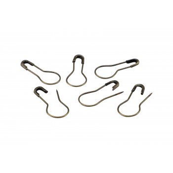 Antrasit Armut Çengelli İğne Antrasit Armut Çengelli İğne