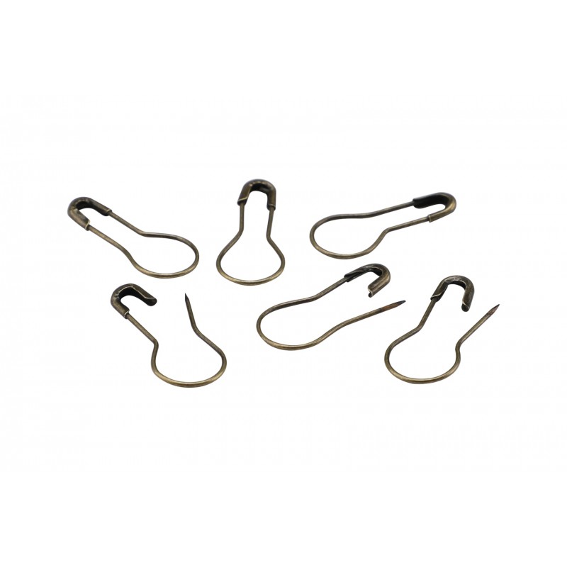 Antrasit Armut Çengelli İğne Antrasit Armut Çengelli İğne